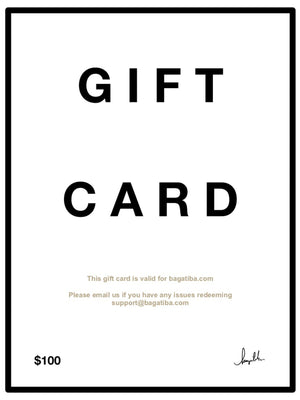 Bagatiba Gift Card - rollover