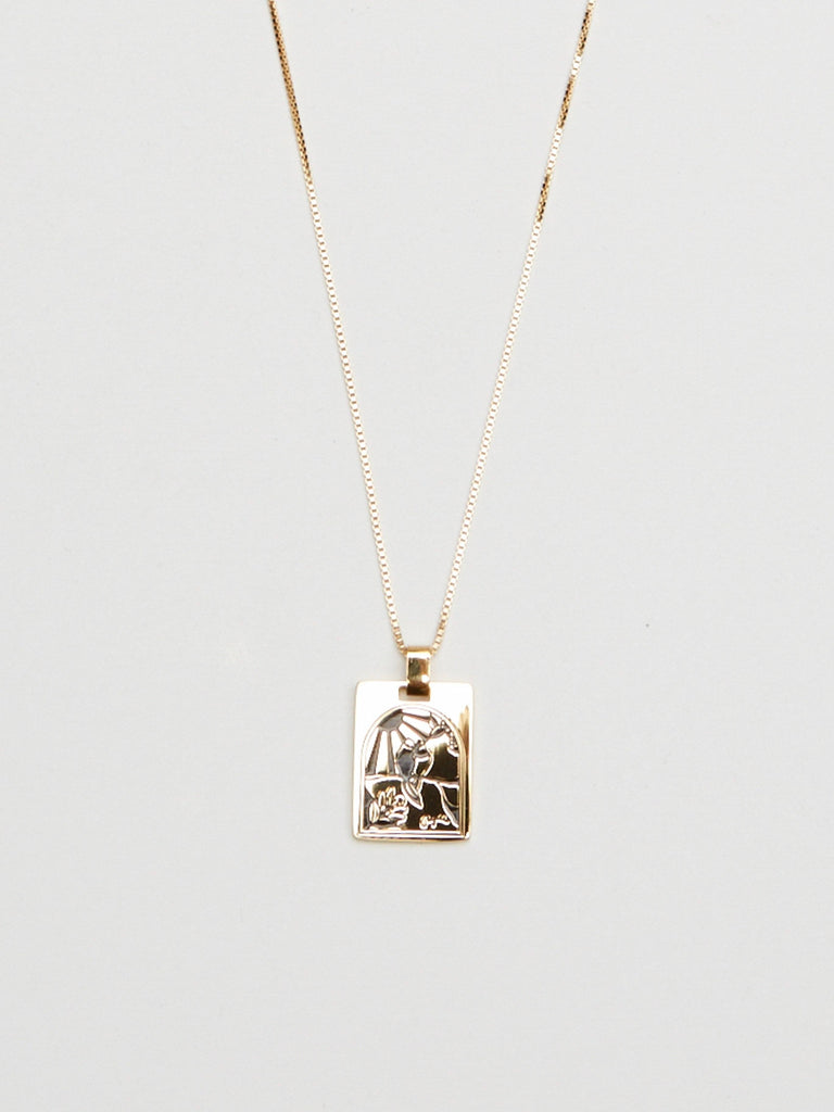 Bagatiba Long Cage Necklace