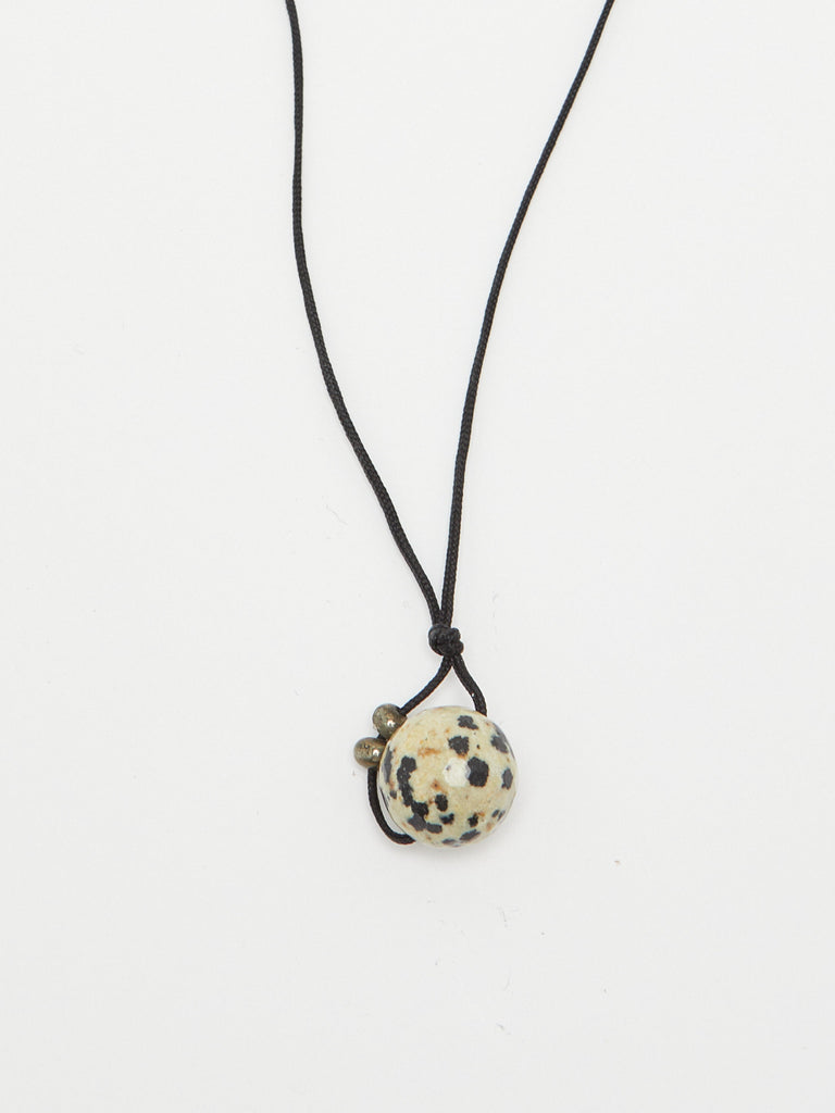 Dalmatian Drop Necklace necklace Bagatiba Flat Lay