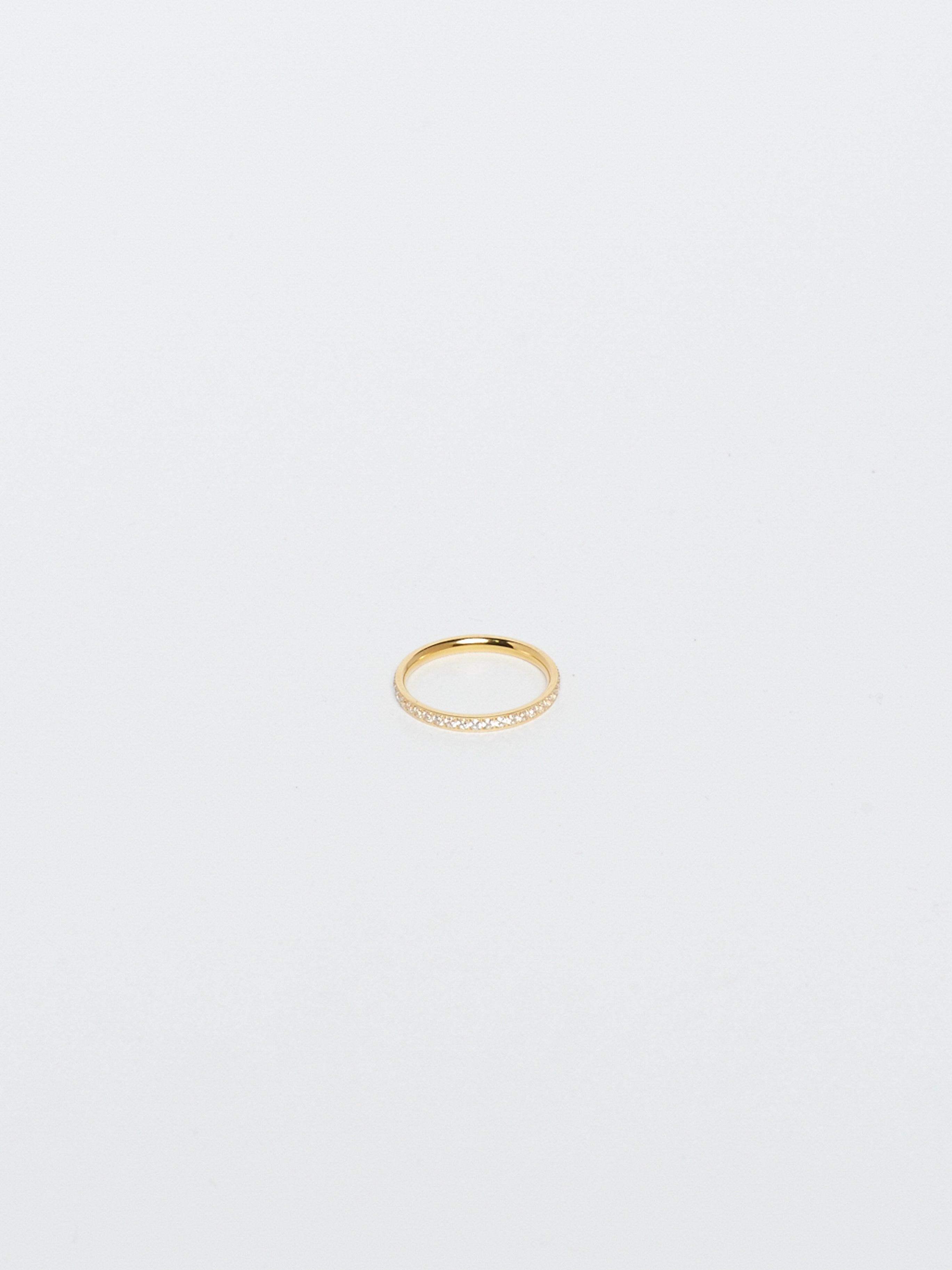 Close view flat lay of Diamond Ring Ring Bagatiba 