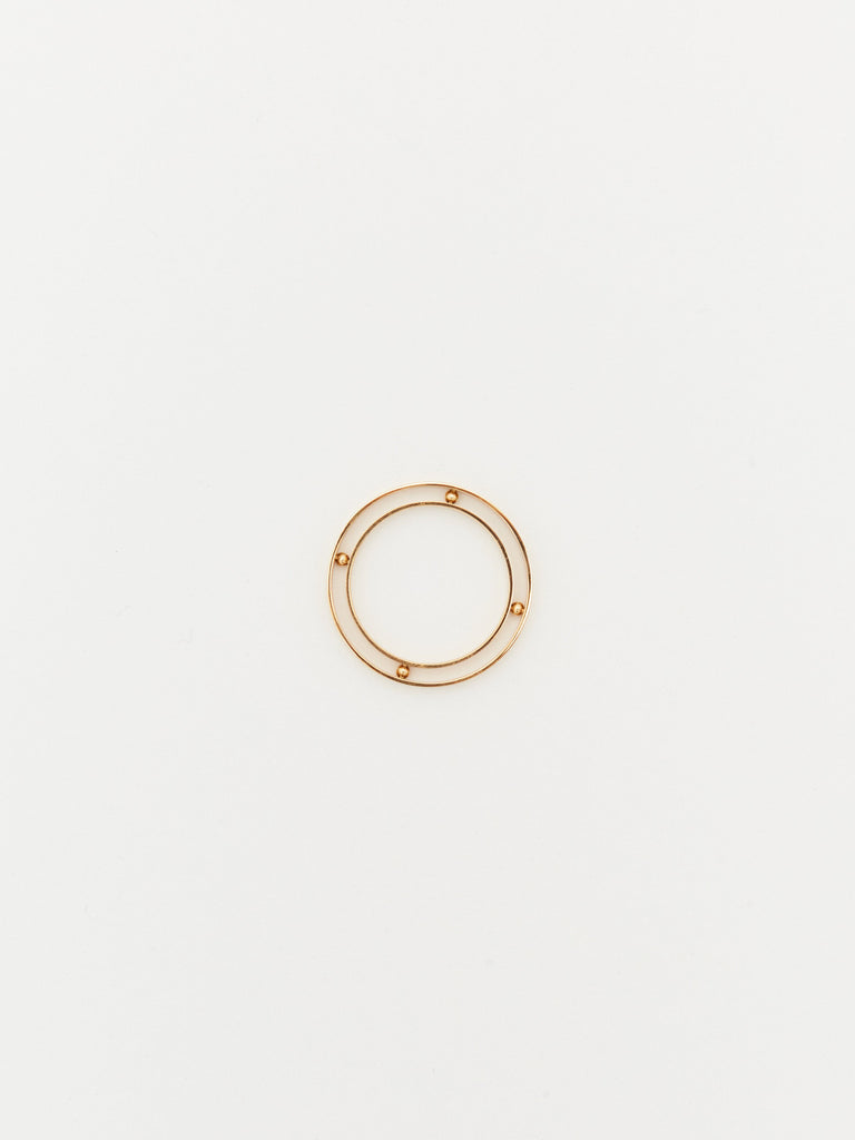 Double Band Ball Ring