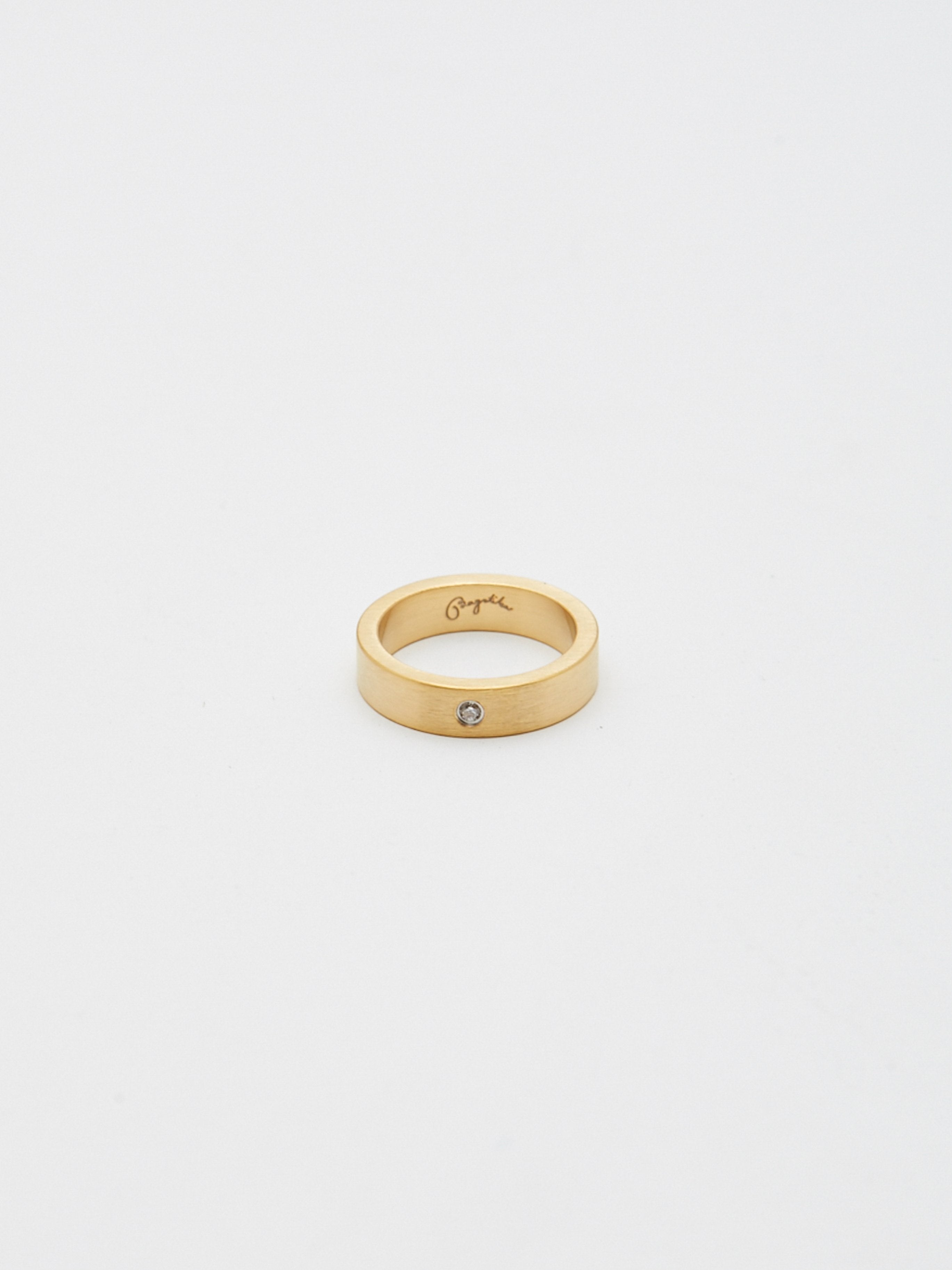 Flat lay of Ella Diamond Ring Ring Bagatiba 