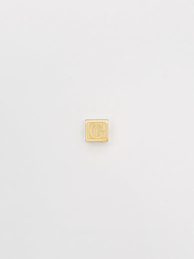 "G" Letter Block
