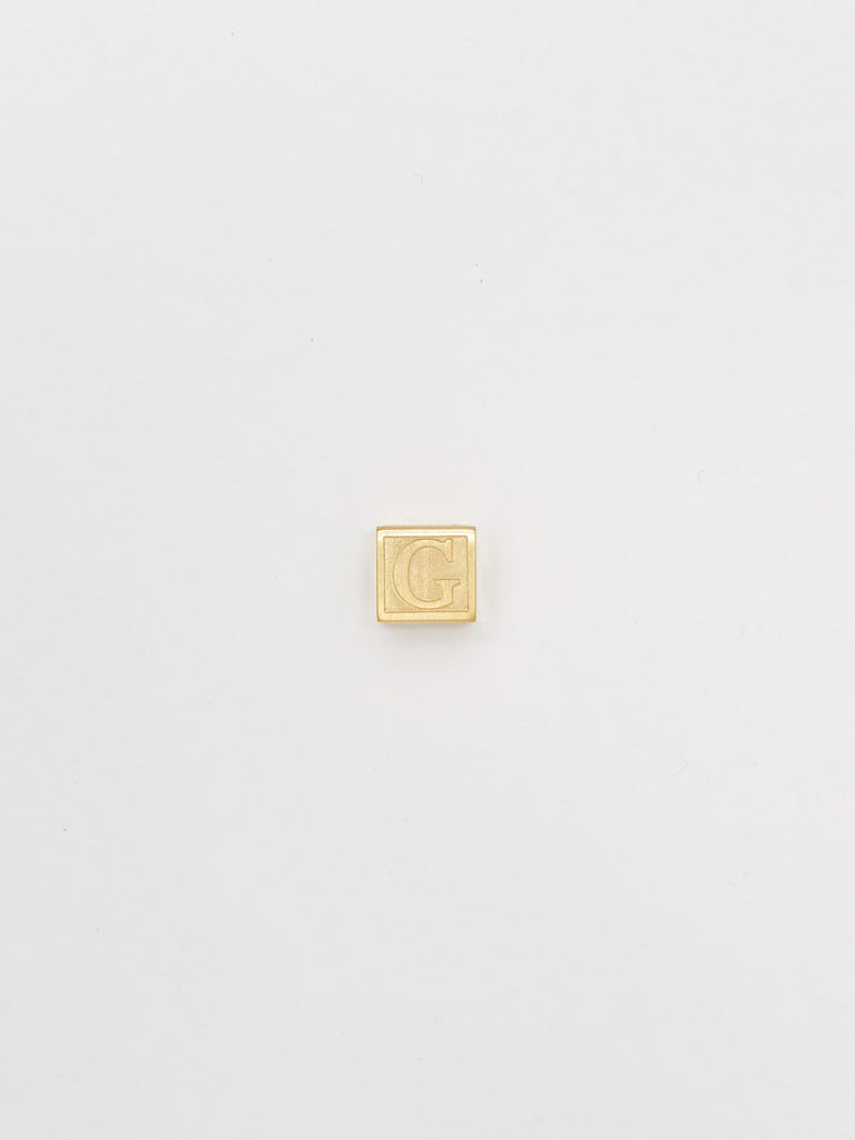"G" Letter Block