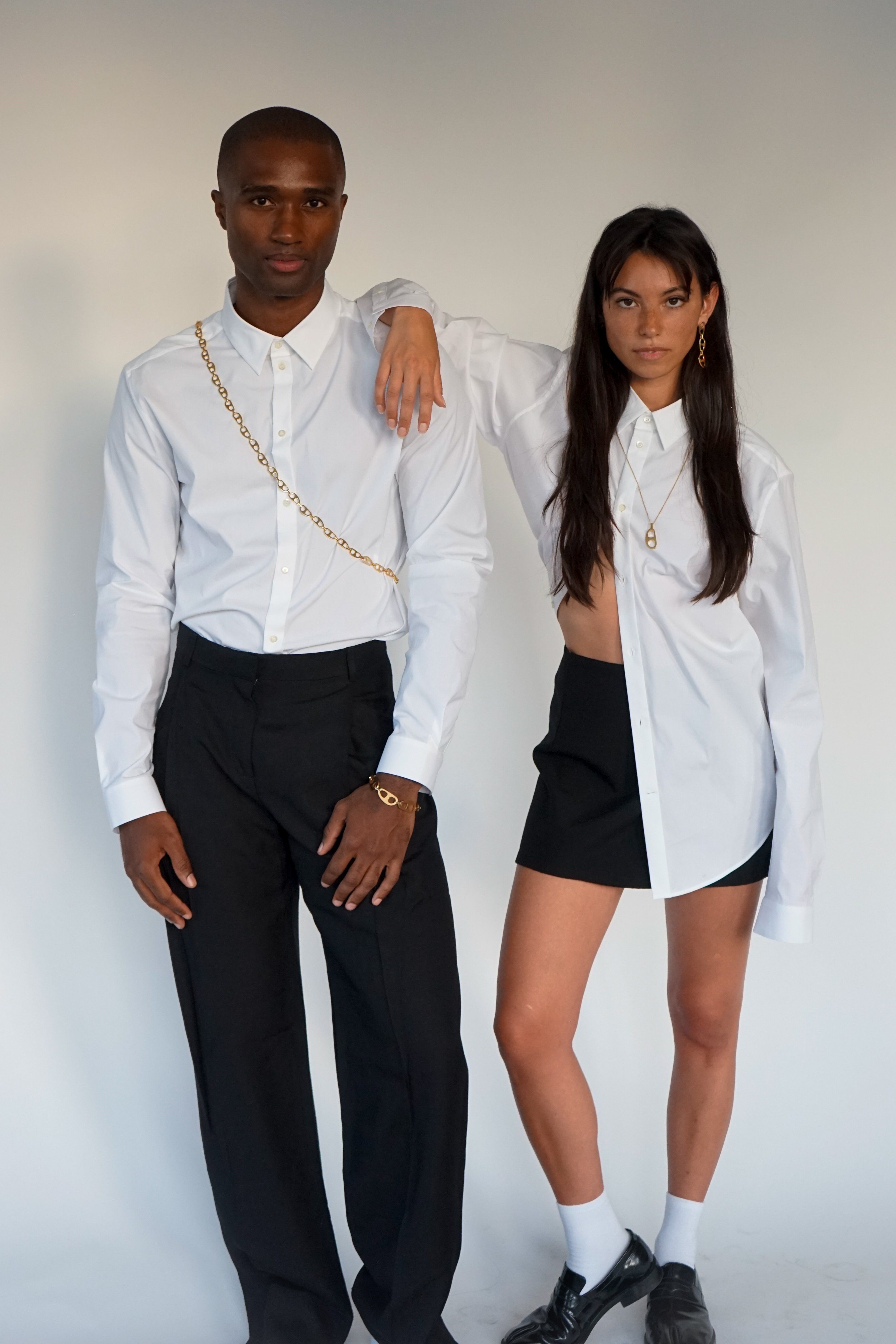 Gold Brushed Tab Bracelet Bracelet bagatiba 