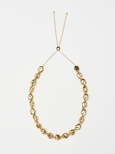 Gold Pearl Necklace