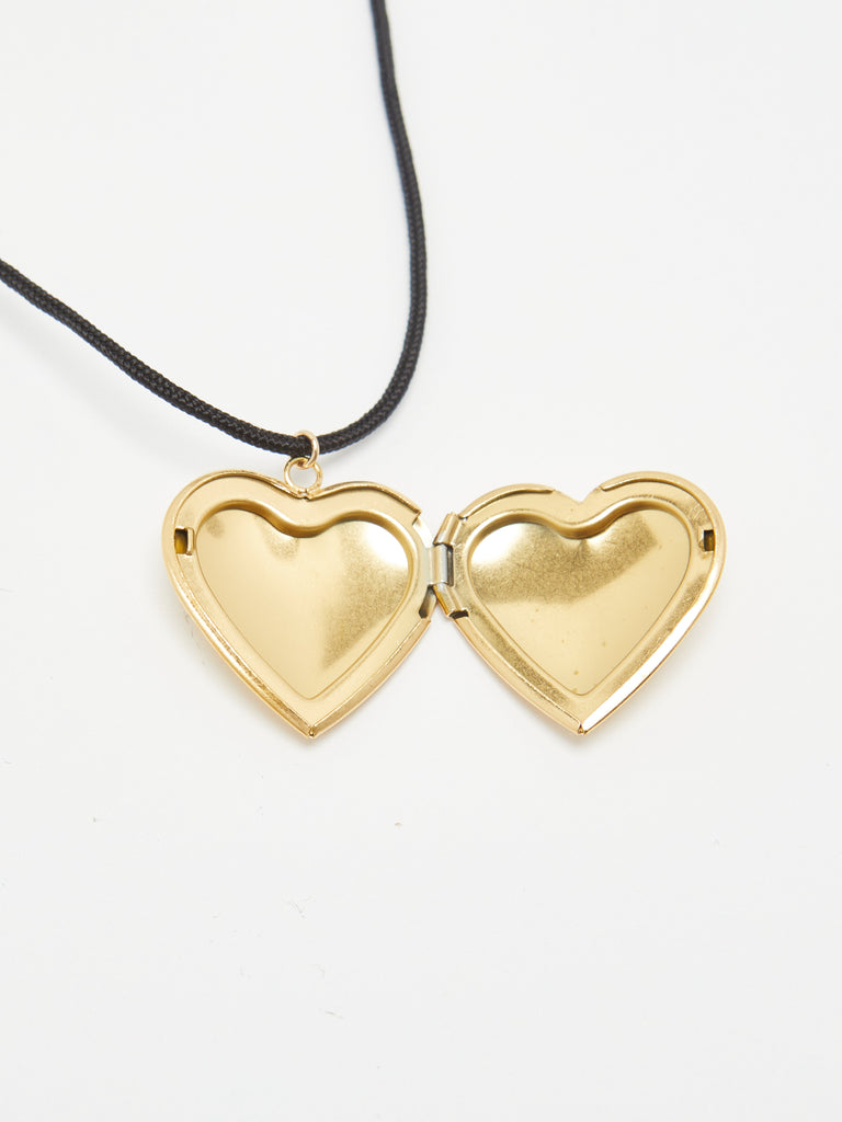 Heart Locket Necklace necklace Bagatiba open cropped