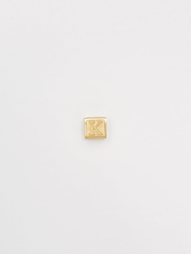 "K" Letter Block