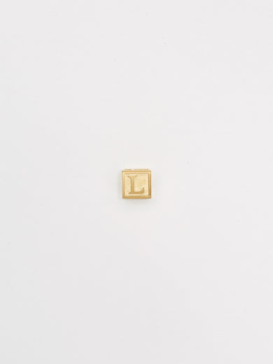 "L" Letter Block
