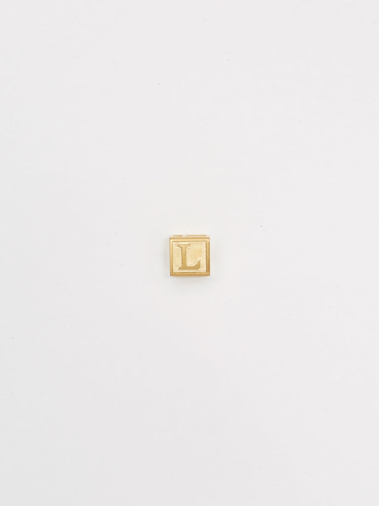 "L" Letter Block