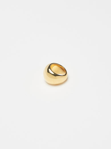 Large Gold Orb Ring