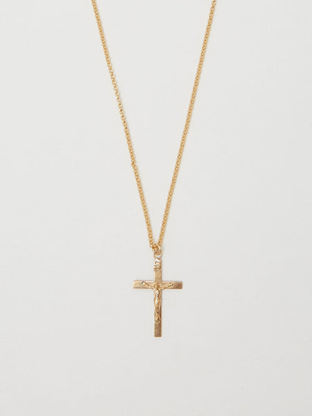 Long Roller Cross Necklace – Bagatiba