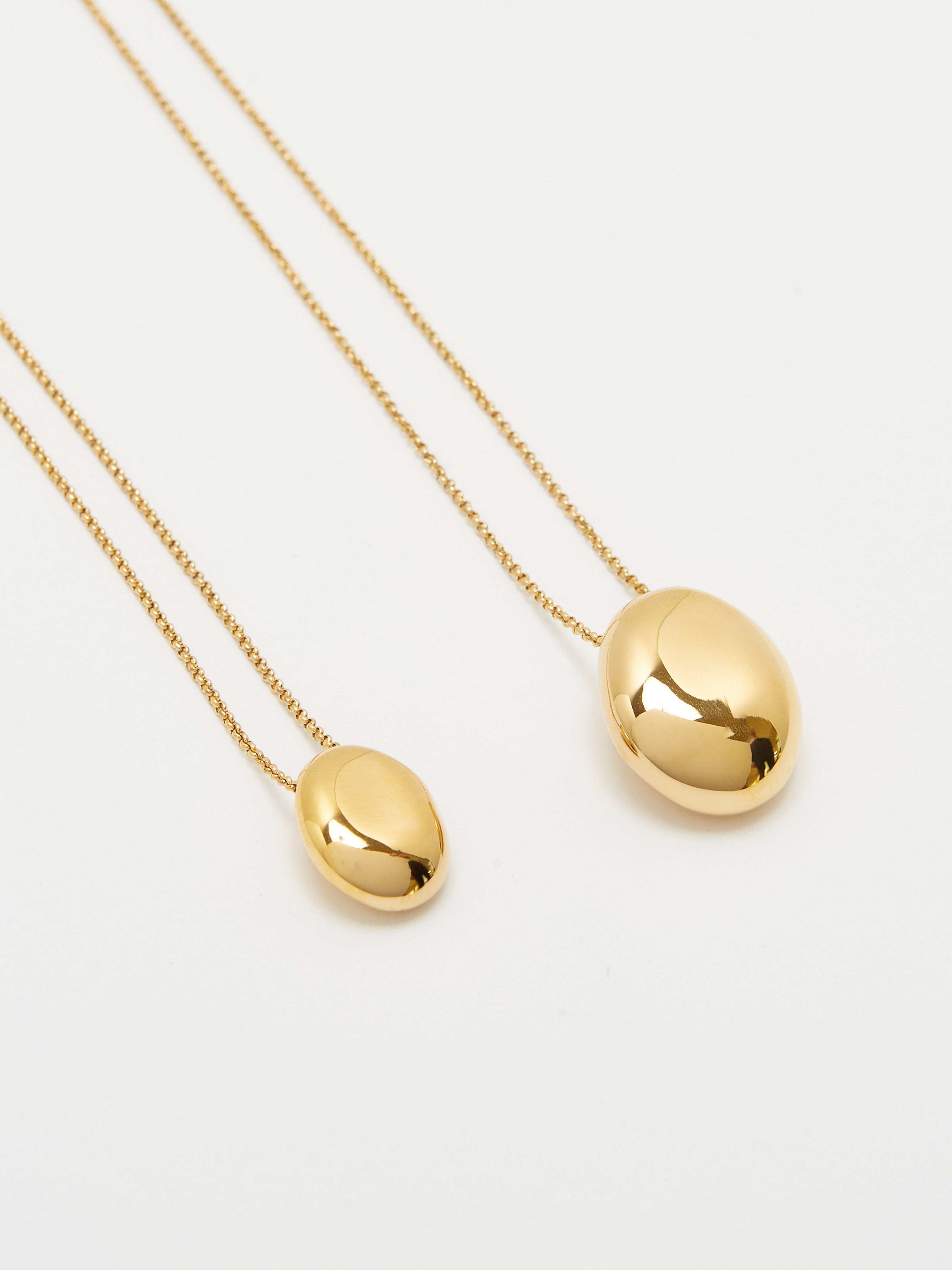 Mini Gold Orb Necklace Necklace Bagatiba 