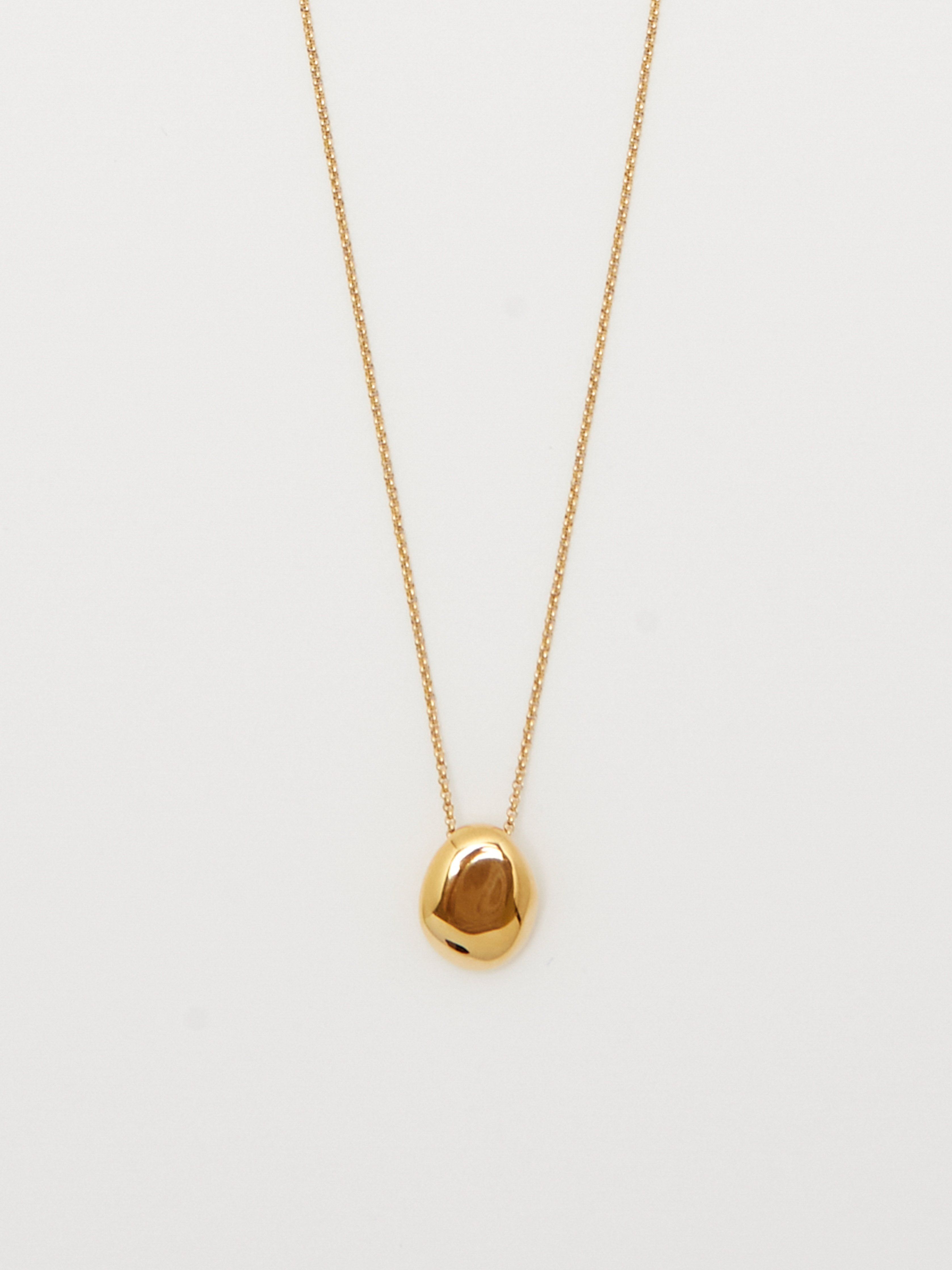 Mini Gold Orb Necklace Necklace Bagatiba 