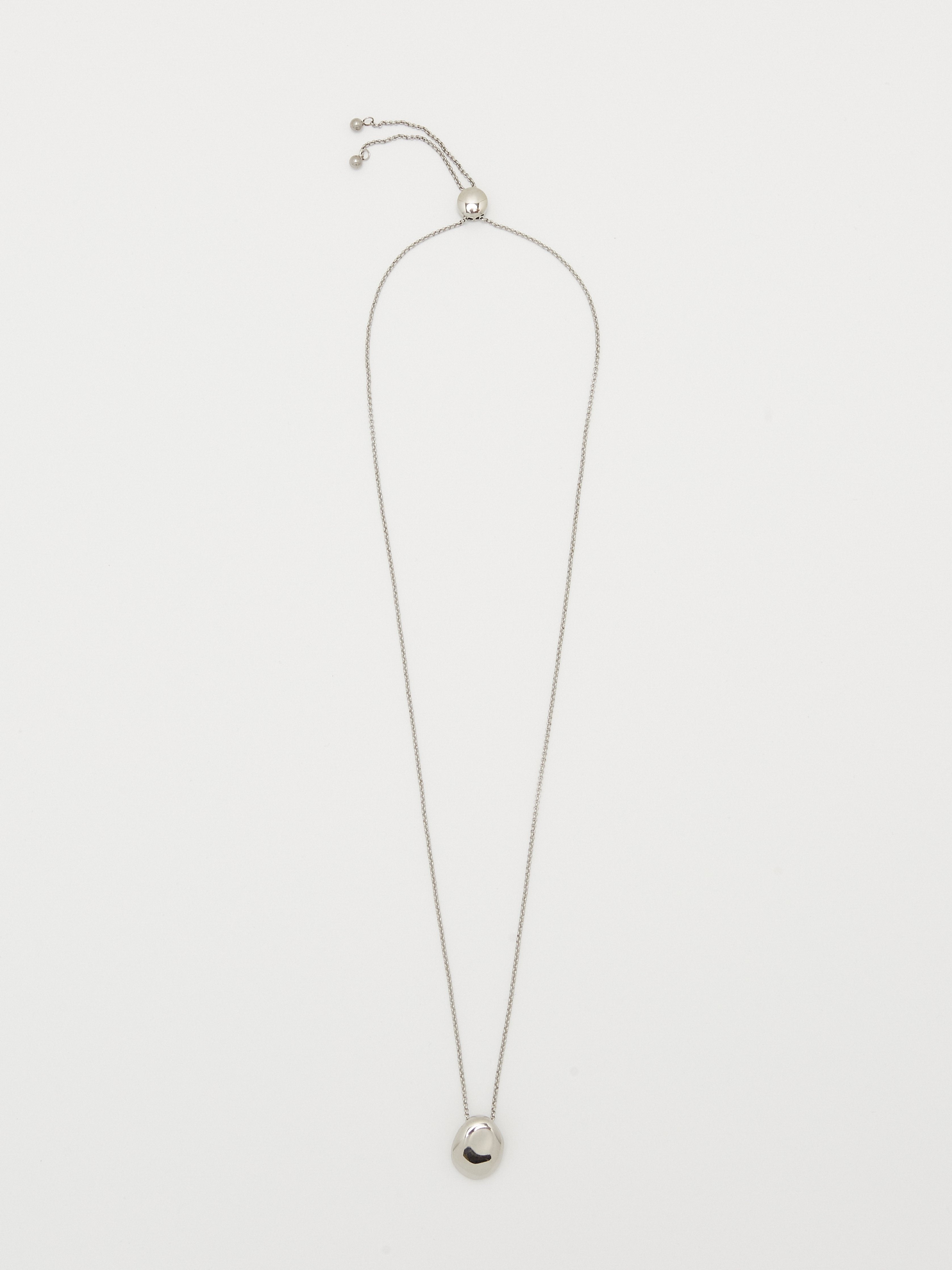 Mini Silver Orb Necklace Necklace Bagatiba 