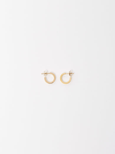 Mini Simple Gold Hoops