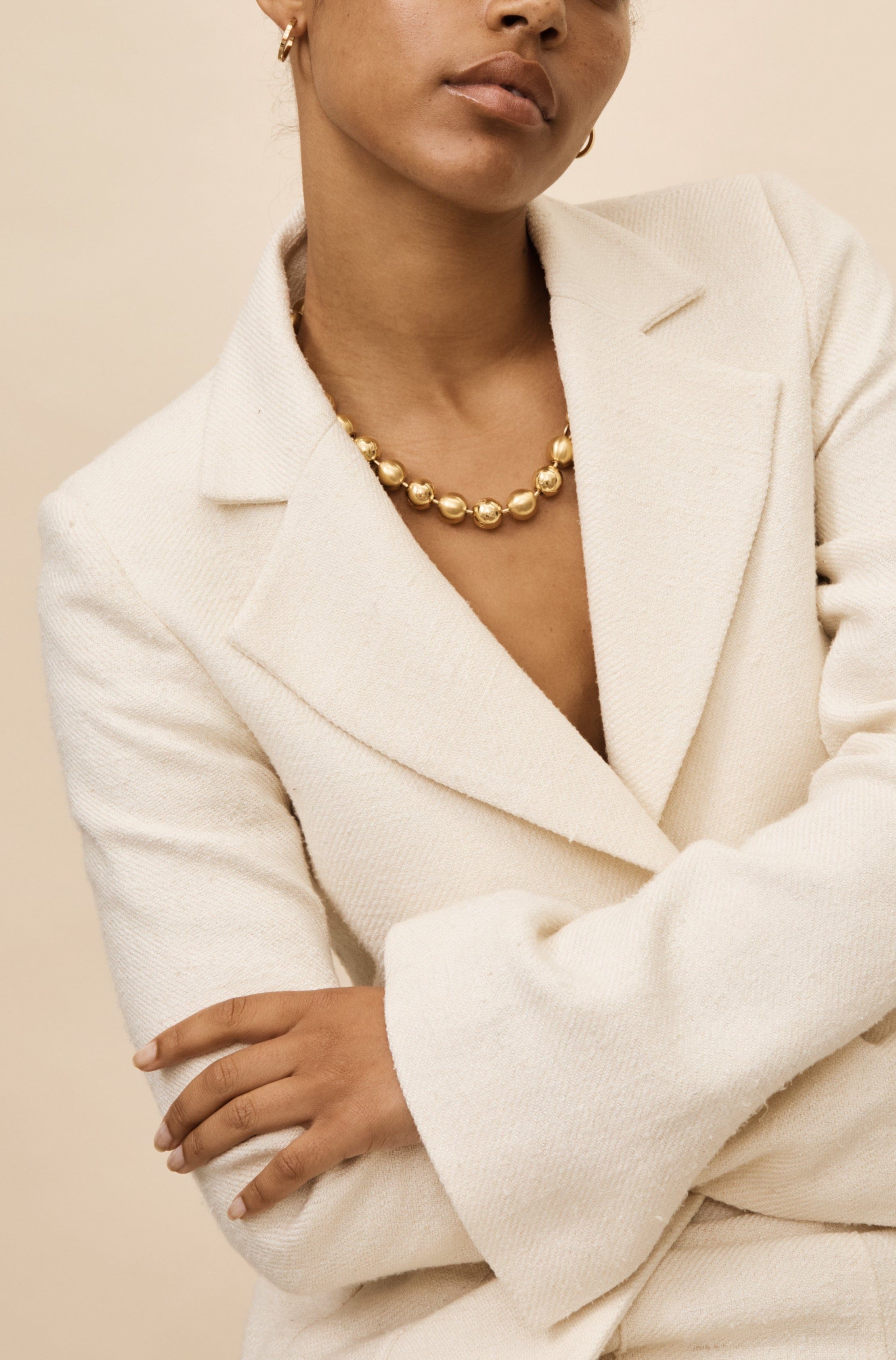 Mixed Sphere Necklace Necklace bagatiba 