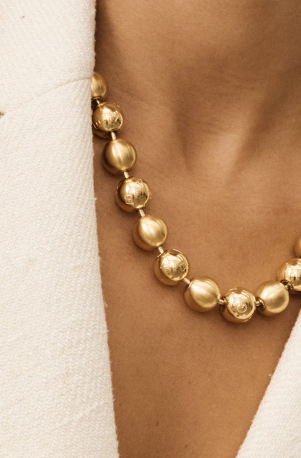 Mixed Sphere Necklace Necklace bagatiba 