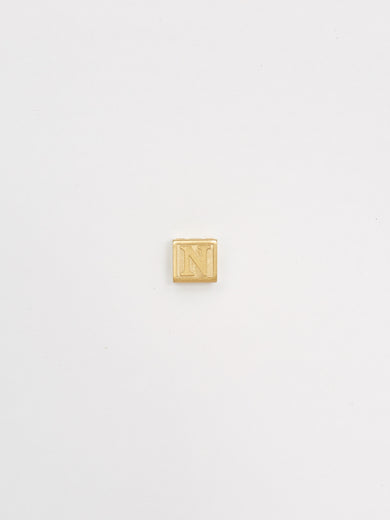 "N" Letter Block