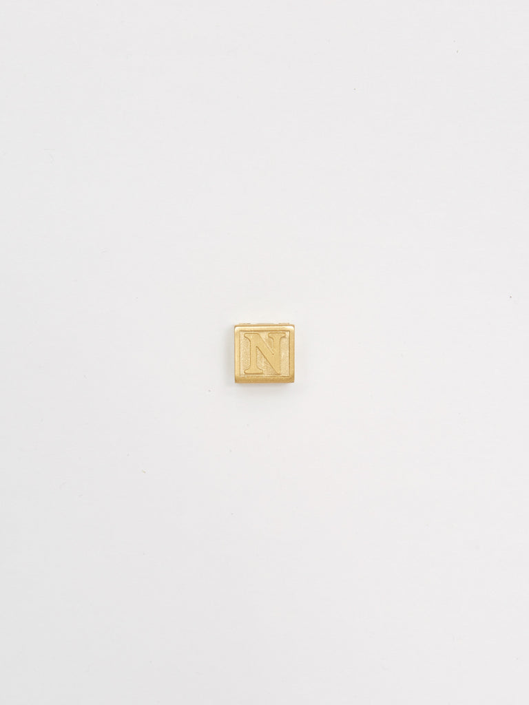 "N" Letter Block