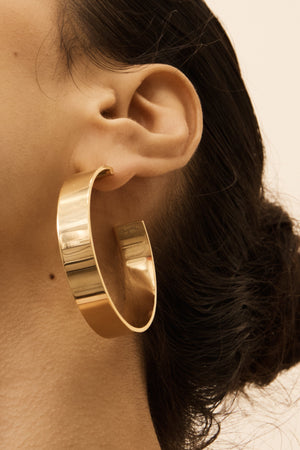Oversized Roma Hoops - rollover