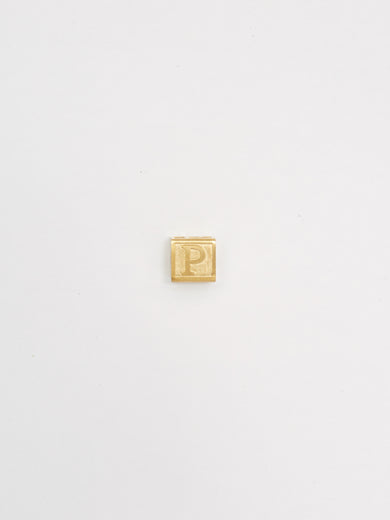 "P" Letter Block