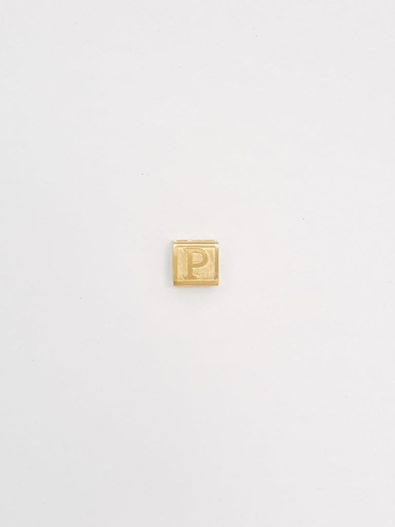 "P" Letter Block