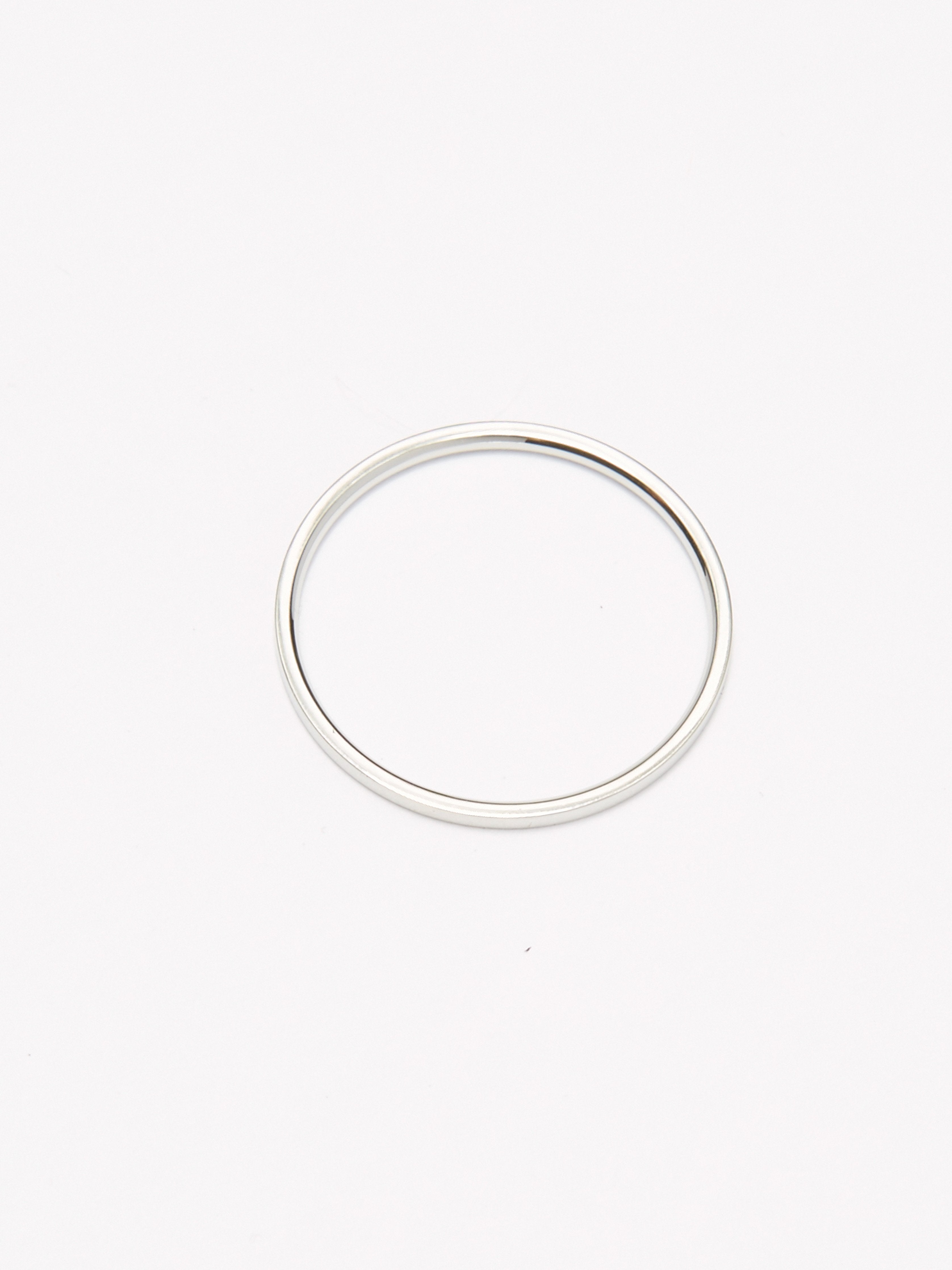 Polished Silver Ring Ring Bagatiba 