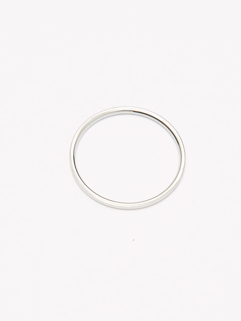 Polished Silver Ring Ring Bagatiba 