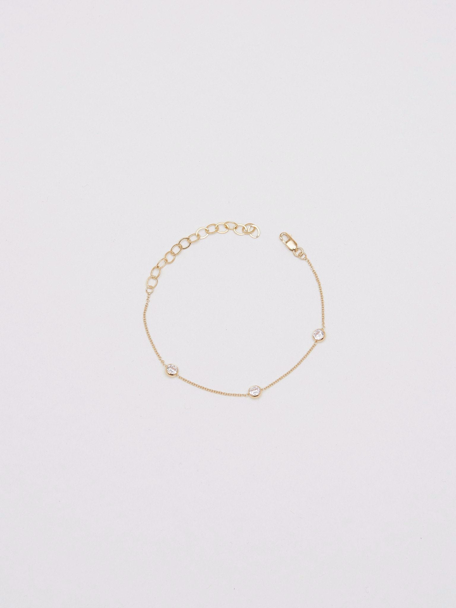 Full view flat lay of Princess Bracelet by Bagatiba 