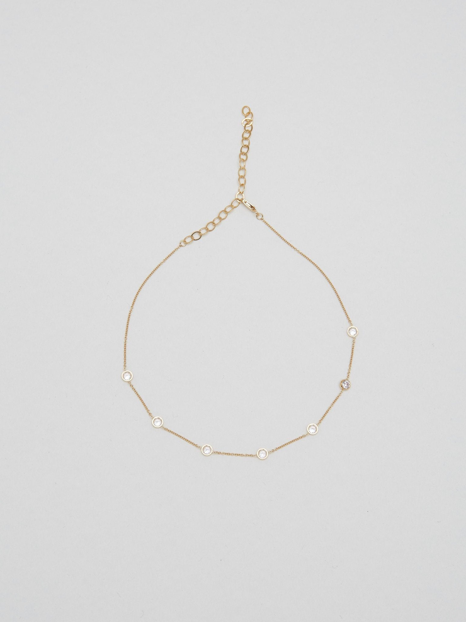 Full view flat lay of Princess Choker by Bagatiba 