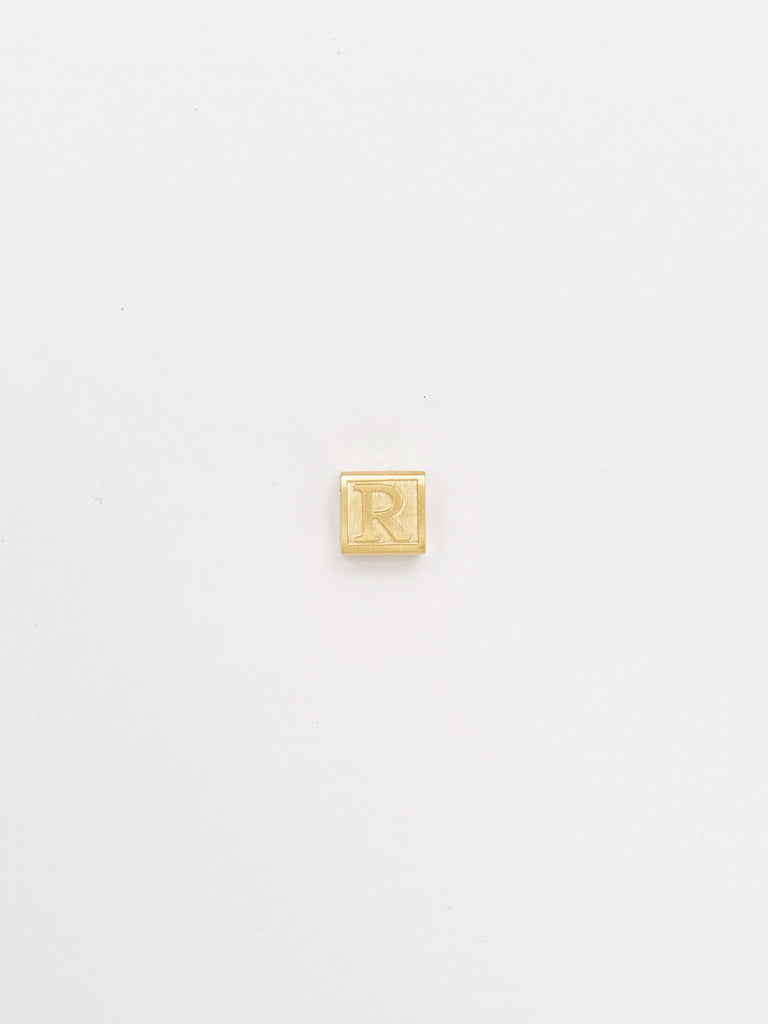 "R" Letter Block