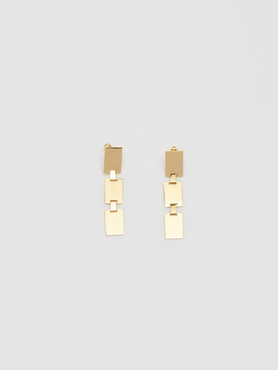 Rectangle Dangle Earrings