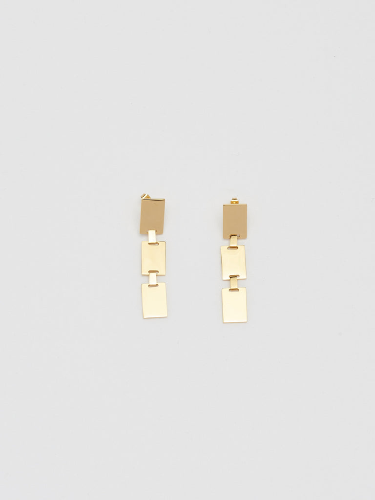 Rectangle Dangle Earrings