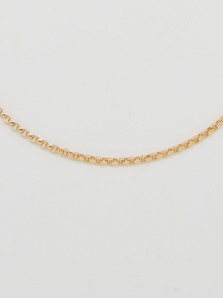 Cropped flat lay view of Roller Choker by Bagatiba 