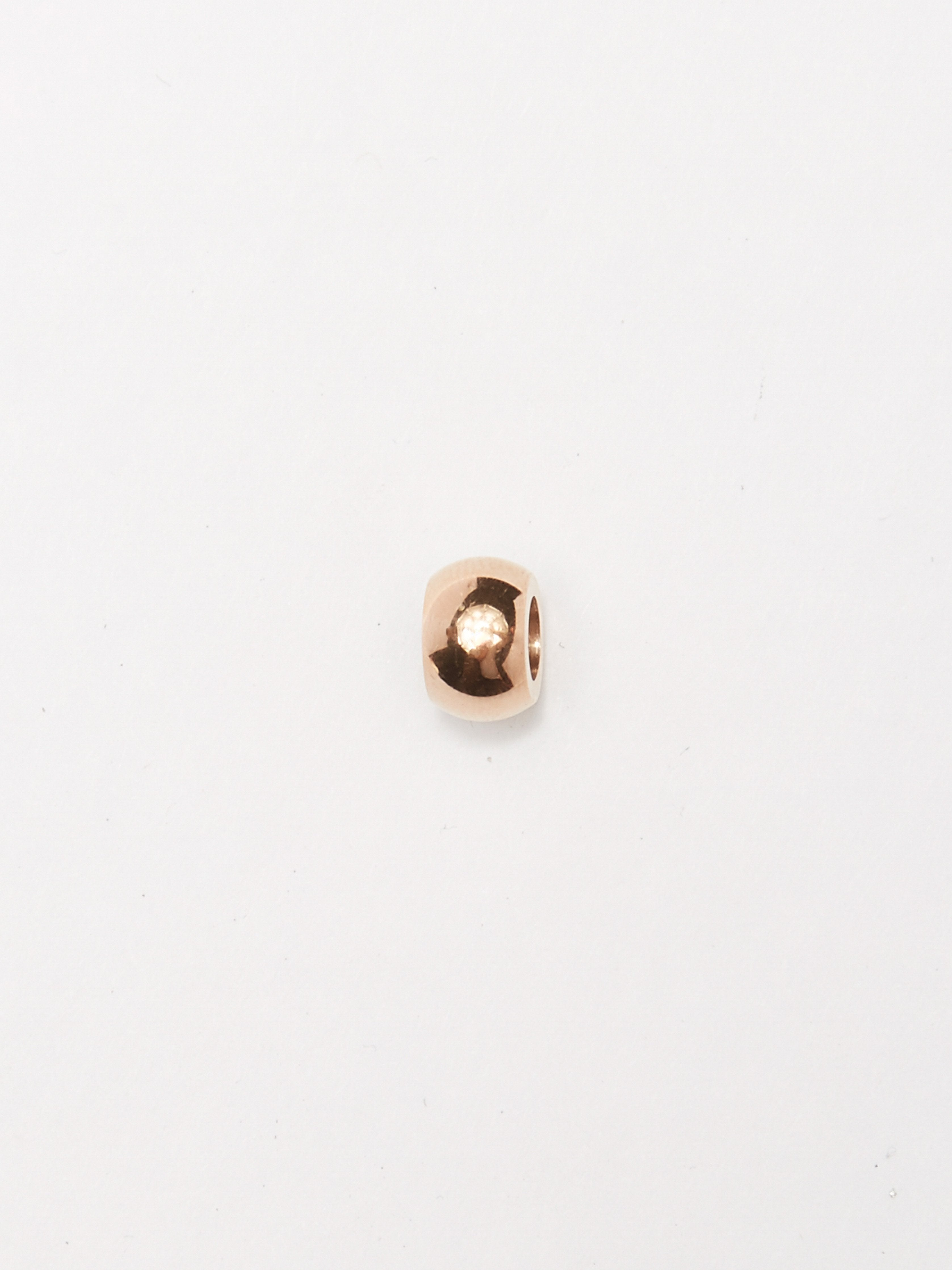 Detail view of the bead from Rose Gold Bead Set Bagatiba 
