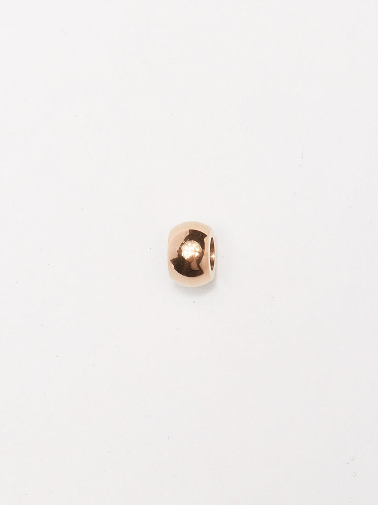 Detail view of the bead from Rose Gold Bead Set Bagatiba 