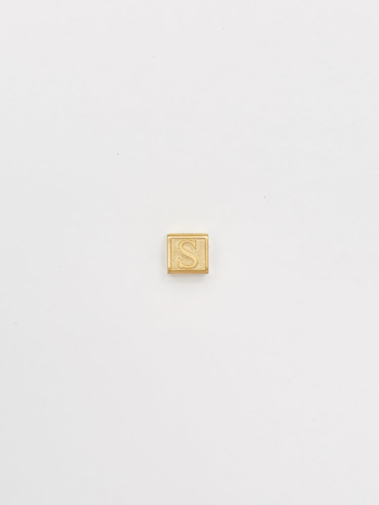 "S" Letter Block