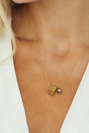 "S" Letter Block - rollover