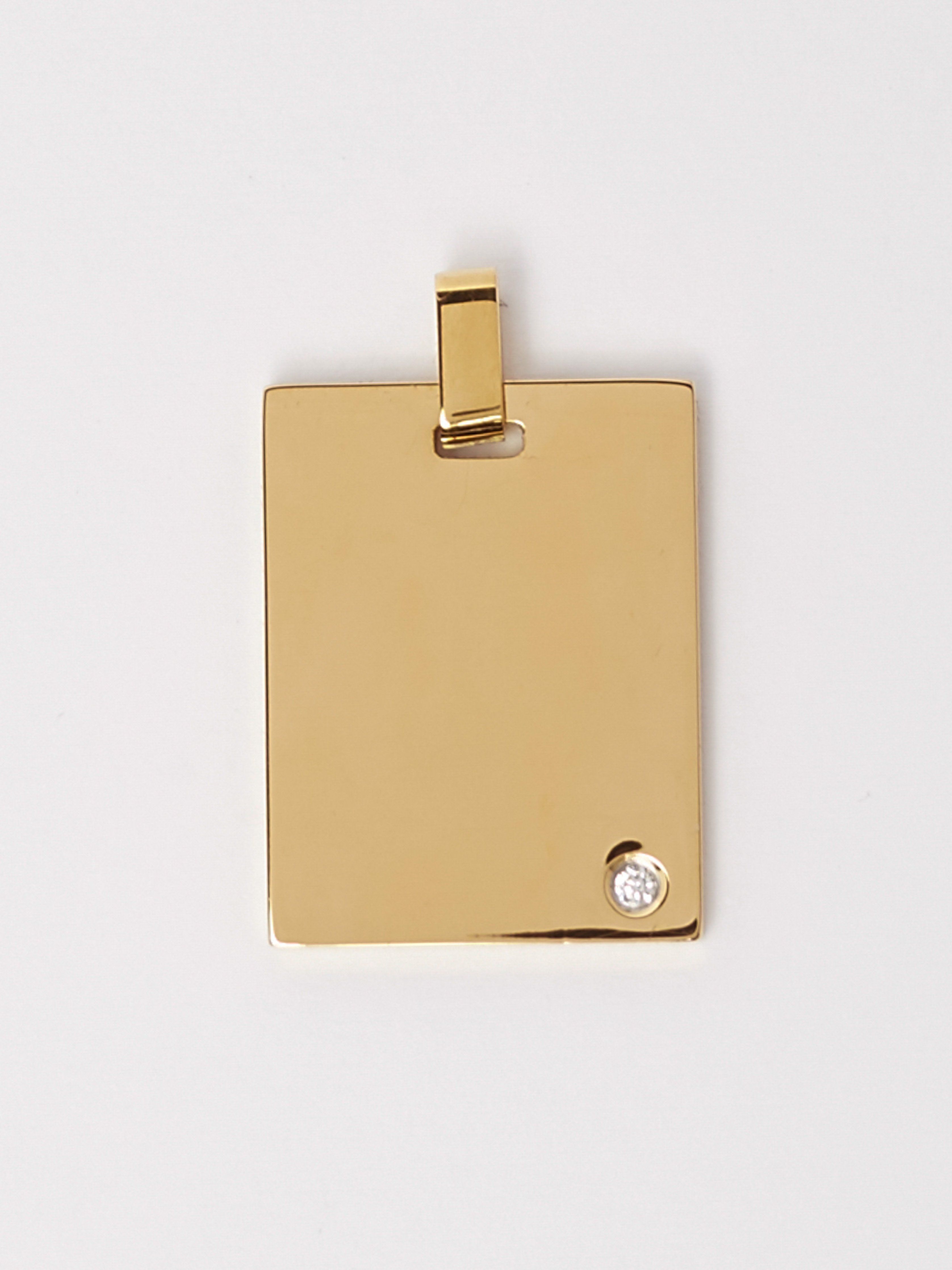 Reverse side  flat lay of Scorpio Charm by Bagatiba