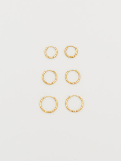 Set of Gold Eco Huggies