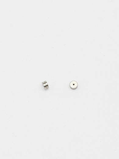 Silver Duo Earring Backs