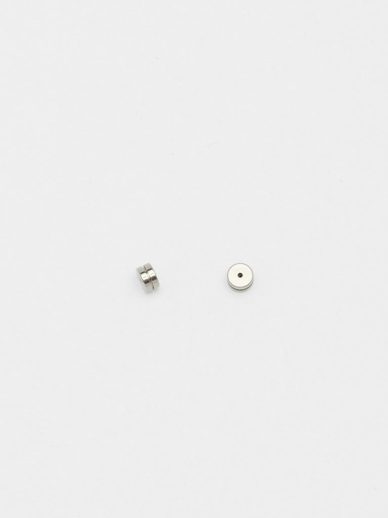 Silver Duo Earring Backs
