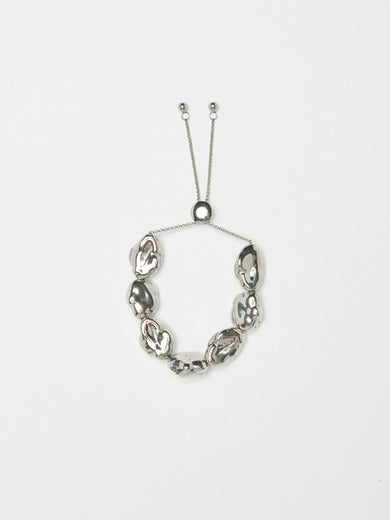 Silver Pearl Bracelet