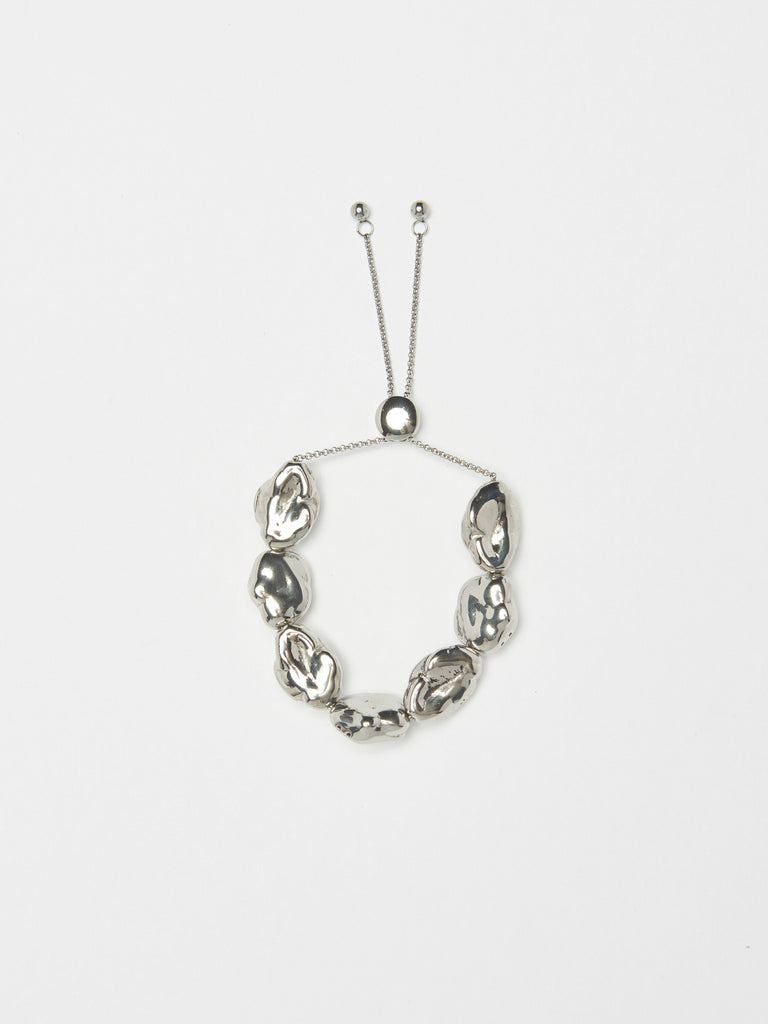 Silver Pearl Bracelet