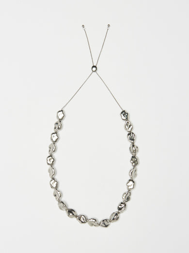 Silver Pearl Necklace