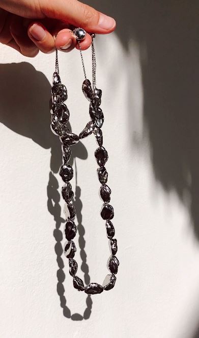 Silver Pearl Collection shown in natural light