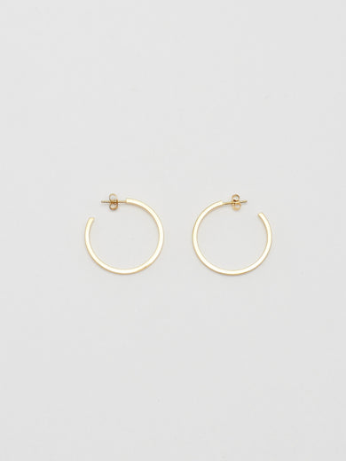 Simple Gold Hoops
