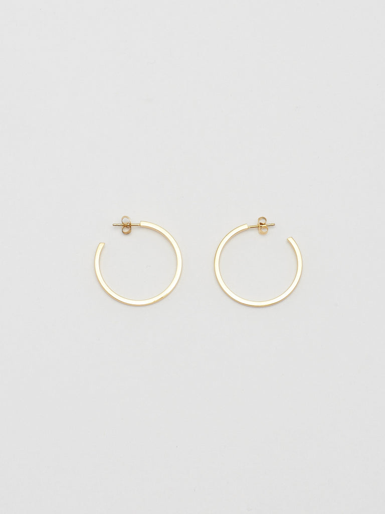Simple Gold Hoops
