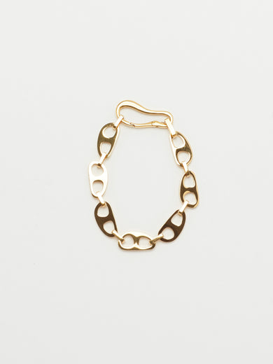 Small Gold Tab Bracelet